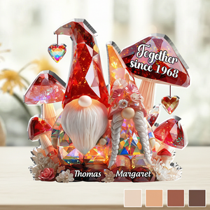 Personalized Acrylic Plaque For Couples, Anniversaries/Holiday Gift