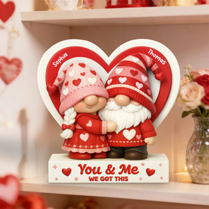 Eternal Love - Personalized Plaque For Couples, Valentine's Day Gift