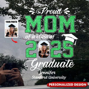 Personalized Class of 2025 Graduation Sticker, Gift For Family Member