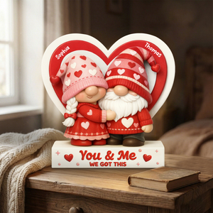 Eternal Love - Personalized Plaque For Couples, Valentine's Day Gift