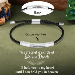 Personalized Custom Text Multicolor Bracelet For Women - Gift For Christmas
