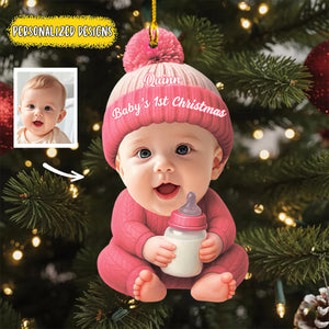 Personalized Ornaments For Newborn ,Christmas Gift For Baby