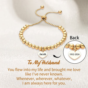 Personalized Custom Name&Date Bracelet for Women - Gift For Christmas