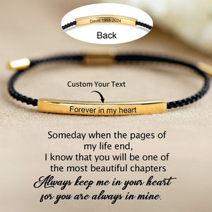 Personalized Custom Text Multicolor Bracelet For Women - Gift For Christmas