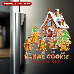 Christmas Family Cookie, Personalized Decal, Gifts For Family