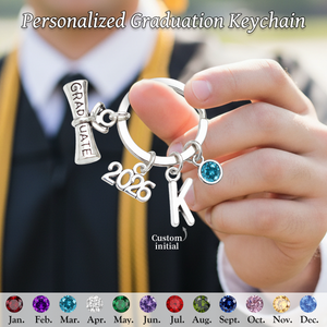 2026 Graduation Keychain - Personalised Gift for Graduates