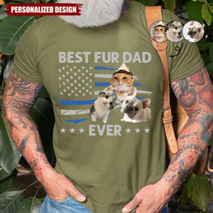 Personalized Photo Ultimate Pet Lover T-shirt, Father's Day Gift