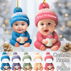 Personalized Ornaments For Newborn ,Christmas Gift For Baby