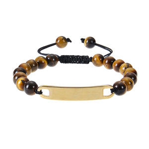 Always in my heart - Personalized Custom Text Unisex Bracelet