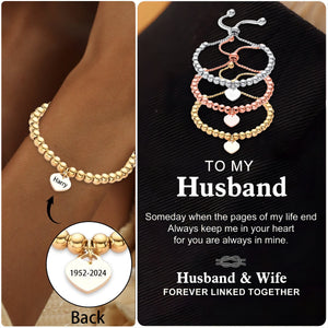 Personalized Custom Name&Date Bracelet for Women - Gift For Christmas