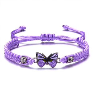 Those We Love Don’t Go Away They Fly With Us Every Day Butterfly Memorial Bracelet
