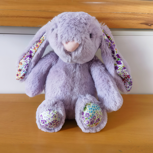Personalized Plush Bunny With Name And Year, Easter Gift For Kids