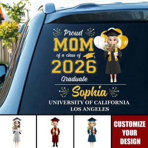 Proud Graduation - Personalized Decal