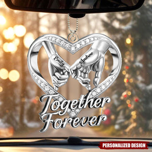 Personalized Anniversary Wedding Gifts For Couple Acrylic Ornament