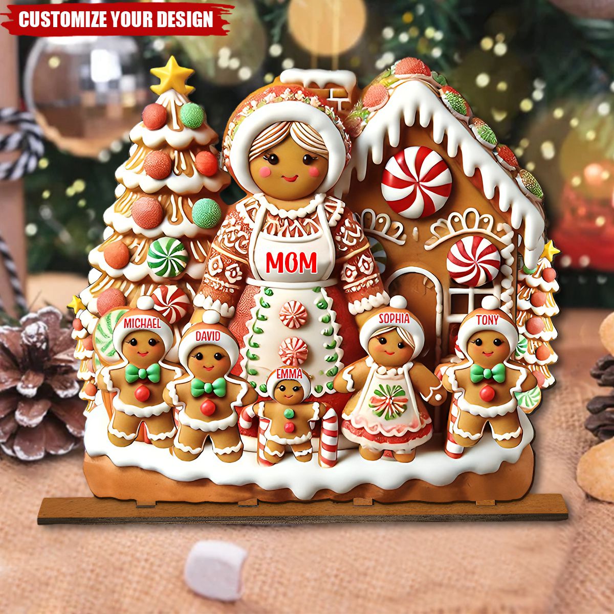 Grandma's Perfect Batch - Personalized Grandma 1 Layered Big Freestanding