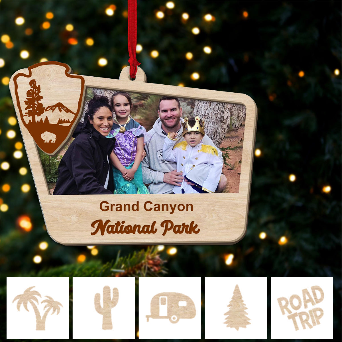 Our Adventure - Personalized Wooden Ornament