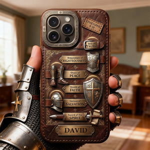 The Armor Of God Phone Case-Personalized Gifts For Christians