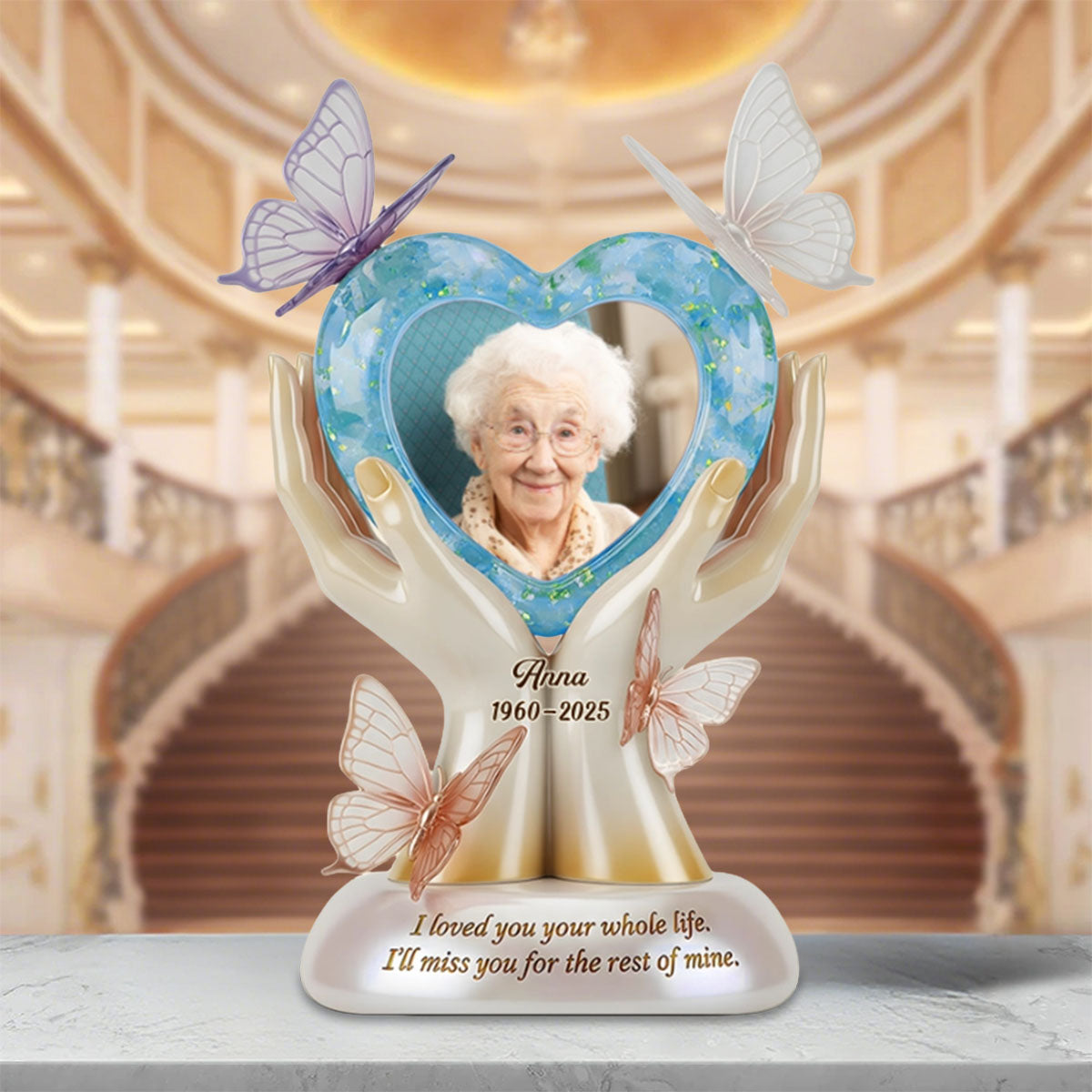 I Loved You Your Whole Life Personalized Memorial Plaque