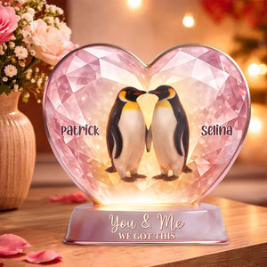 You’re My Penguin - Personalized Penguin Couple Acrylic Plaque