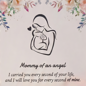 Angel Mom Bracelet Memorial Footprints Baby, Baby Loss Sympathy Gift