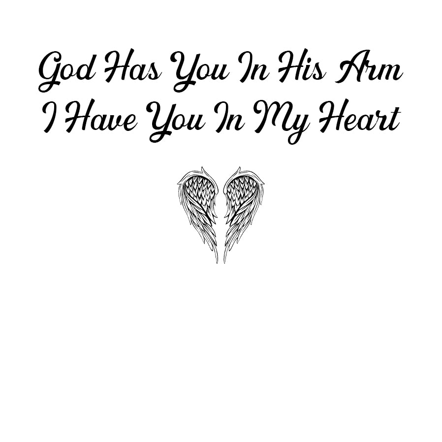 Custom Photo I'll Carry You Personalized Bracelet - Memorial Gift For Family