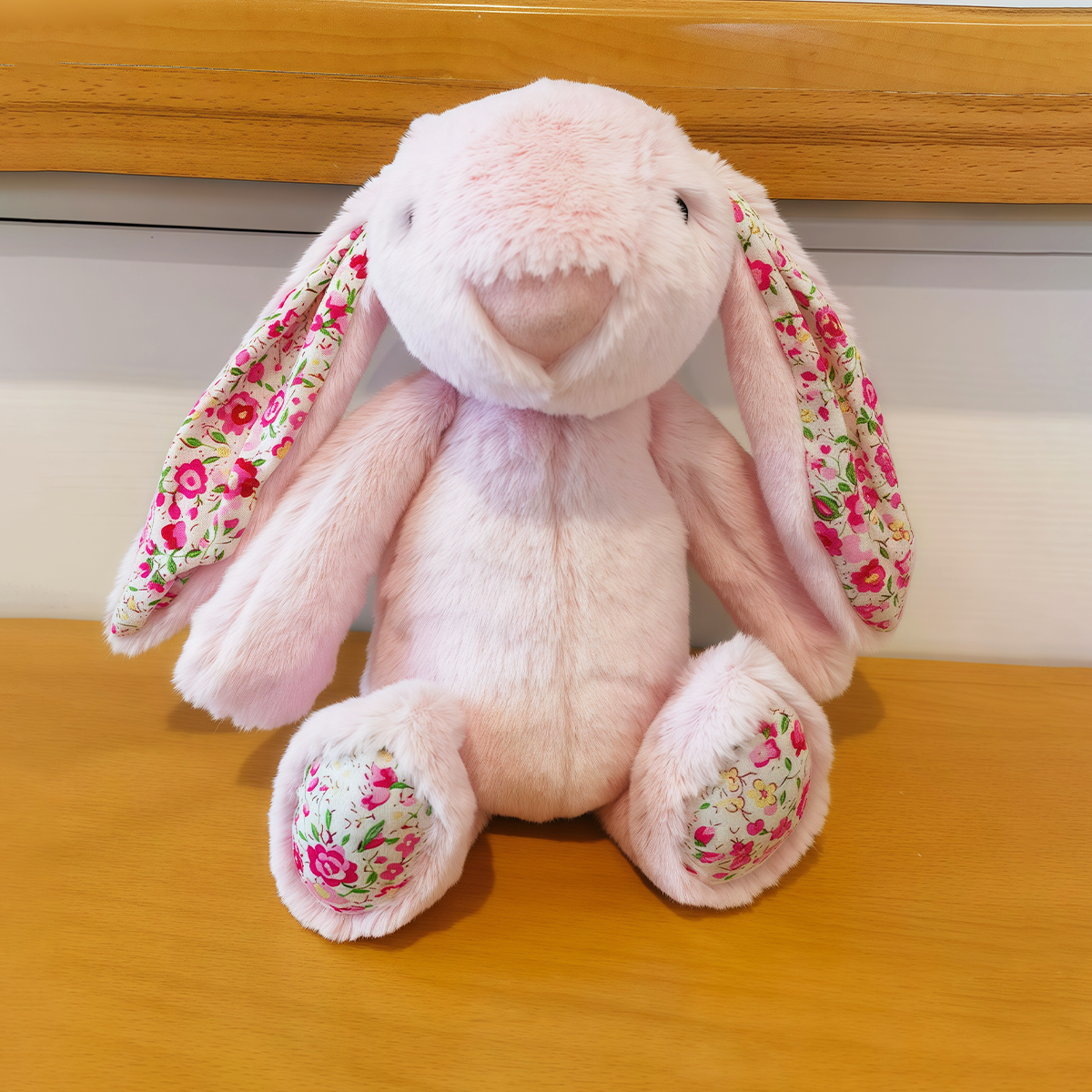 Personalized Plush Bunny With Name And Year,  Easter Gift For Kids